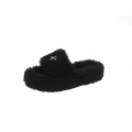 Women's Slippers Faux Fur Slipper Soft Fur Slides