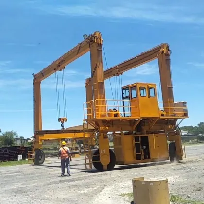 Hydraulic Gantry Cranes: 50T, 60T, 120T Rubber Tyre Gantry Cranes