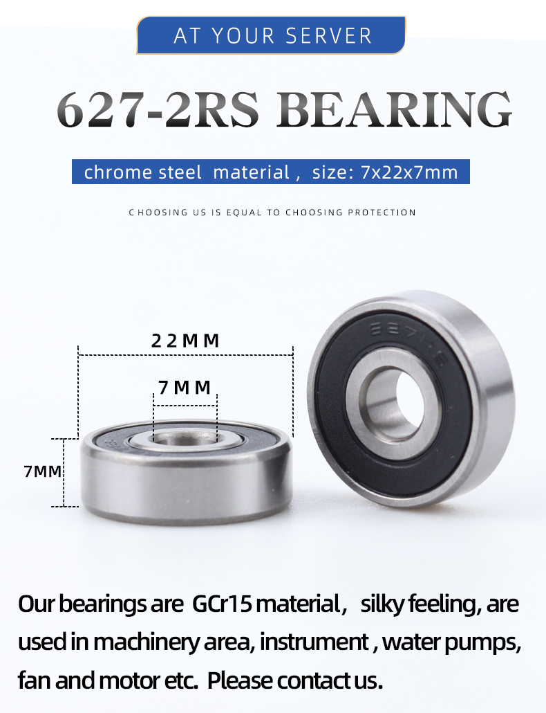 627 2rs Bearing 02