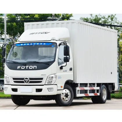 Cheaper Price 5Tons Foton Cargo Van Lorry Truck, Foton Box Truck, Foton Close Cargo Body Truck For Sales