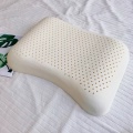 Almohada de espuma de látex 100% con cubierta lavable de bambú