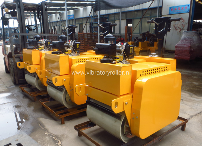 Double Wheel Mini Vibratory Roller Compactor