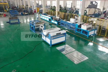 HVAC Duct Manufacturing Machine - Air Conditioner Duct Production Line