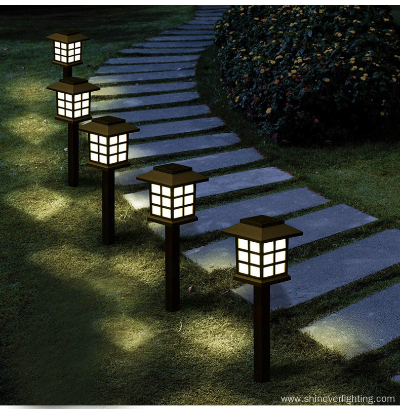 Solar Garden Lights Landscape Walkway Decorated Lights