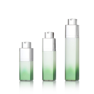 Kwadrat 15 ml 30 ml 50 ml balsamowy butelka pompowa powietrza
