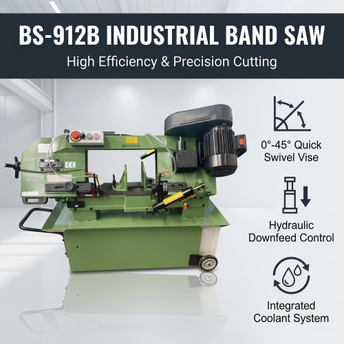 Segatrice per nastri metallici BS-912B