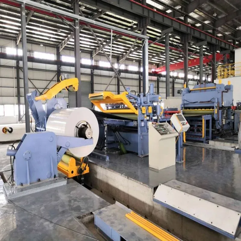 Automatic Sheet Metal Processing Line for 0.2-6.0mm Thickness