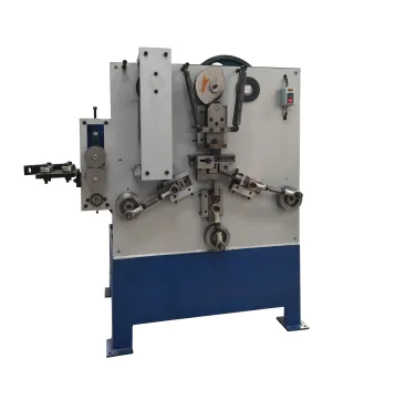 Metal Seal Clip Polyester Plastic Strap Logo Buckle Making Machine with Character letter Stamping