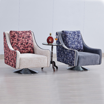 المعادن صالة النسيج أريكة واحدة تصميم كرسي