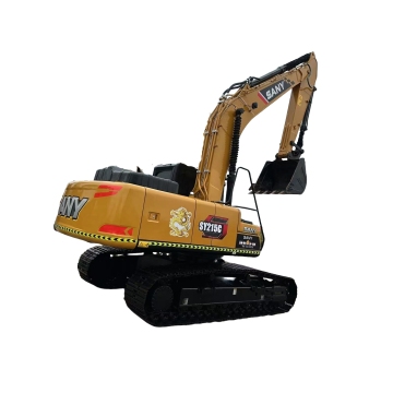 البيع الساخن المستخدمة Sany Sy215C حفارة الزاحف الهيدروليكي