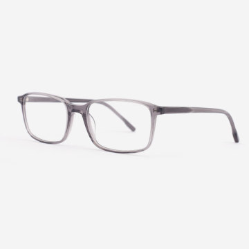 Super thin Rectangular Acetate Unisex Optical Frames