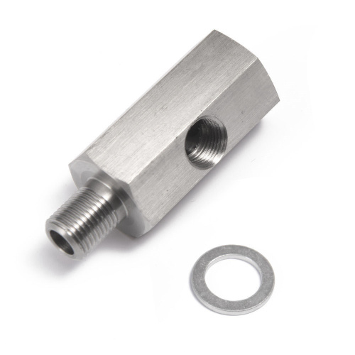 Seitenloch 1/8NPT und M12 * 1.5 Öldruckadapter