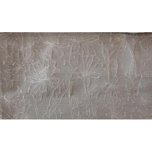 Wholesale Polyester And Linen Jacquard Fabric