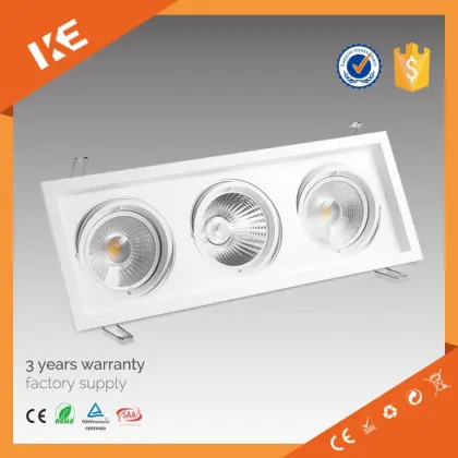 flexible frame matching 3000k 4000k 5000k led grille light bar, led grille light fixture, white grille light kit
