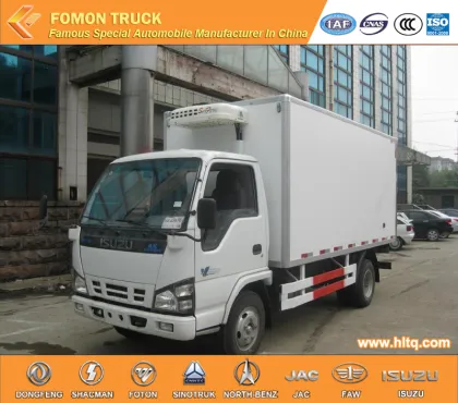 Qingling 600P 8tons mobile refrigerator truck
