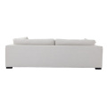 Modernes stilvolles weißes Gewebe-Sofa-Design