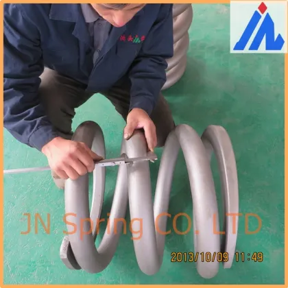 Machinery spring big coil spring