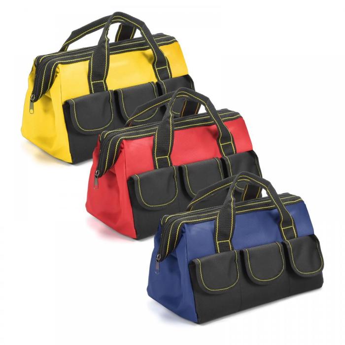 3 Pack Tool Bags with Waterproof Hard Bottom