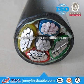 2015 Aluminum Conductor PVC Insulated AL Electrical Power Cable