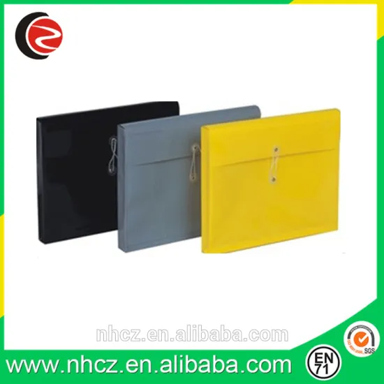 A4 A5 Stationery Folder PP Elastic file bag carrying files bags
