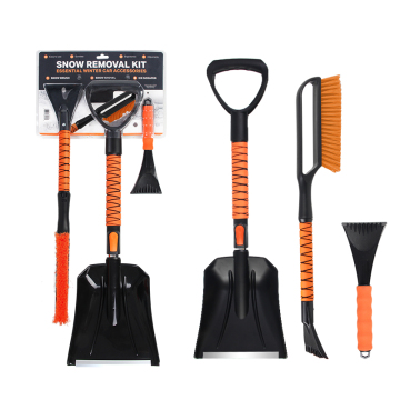 Detachable Snow Removal Kit: Winter Car Emergency & Survival Gear for Camping