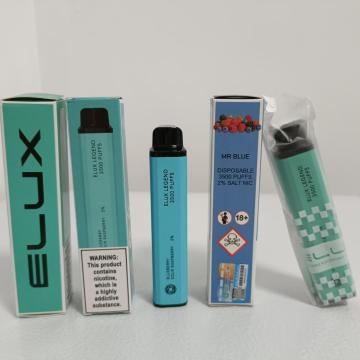 Elux Legend Ene 3500 Puffs使い捨て蒸気卸売