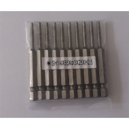 Electric power double screwdriver bits