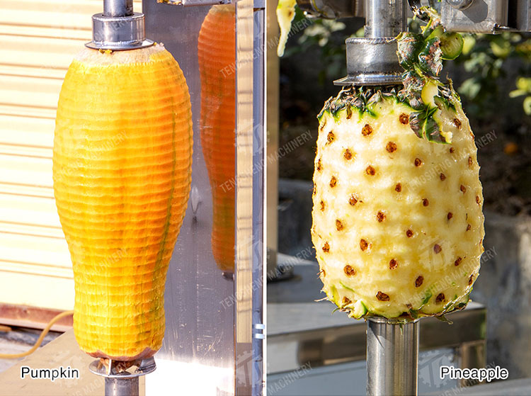 pineapple peeling machine
