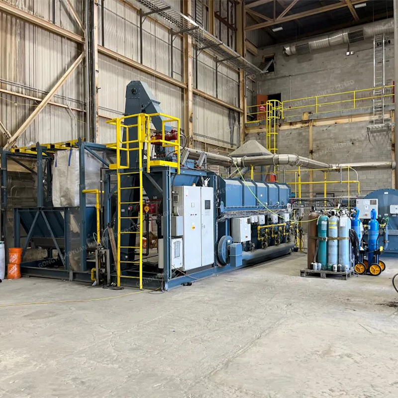 Biochar Production from Sawdust: Coal Retort Oven Kiln Briquette Wood Charcoal Carbonization Stove Furnace