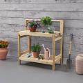 Garden Potting Bench Table Work Station for Patio