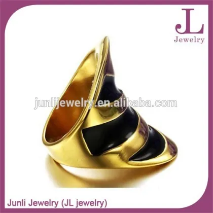 stainless steel new design gold finger ring,ladies gold finger ring,finger ring designs women