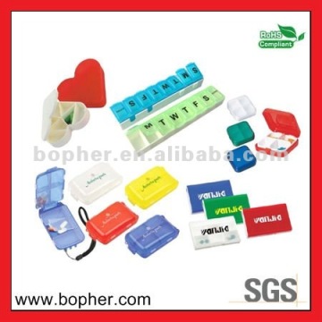 2015 new cute plastic pill boxes