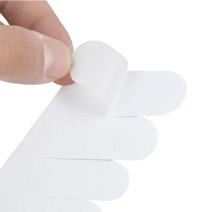 3Pcs Silk Fiber Builder Wrap Nail Form Nail Art UV Gel Extension Building Protector Nail Form White Non-Woven Silks Manicure Tip