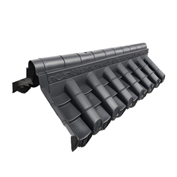 নীল-ধূসর রজন প্রাচীন ছাদের টাইলস