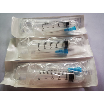 5ml disposable syringe with blister pack