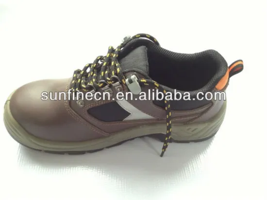 heavy duty work shoes men's safety footware leather working shoe