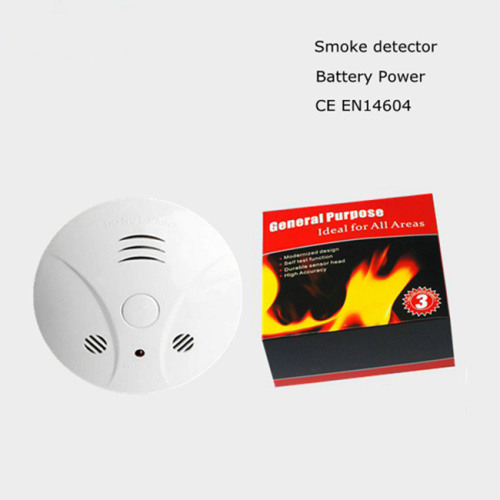 Household Portable Home Use Fire System Somoke Detector Optical Smoke Alarm