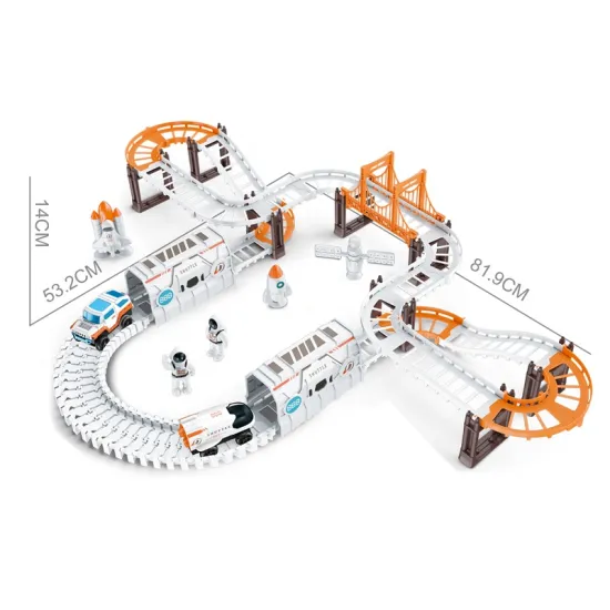 Wholesale Plastic Assembly Slot Race Track Toy - Battery Operated Model Train Track