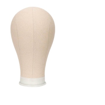 Professional Sewing Cork Canvas Block Head for Hair Styling and Wig Making