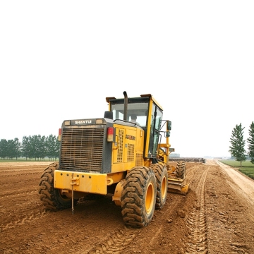 Chinese Top Brand 140hp Motor Grader Dozer Machine SG14 - 11.6 Ton