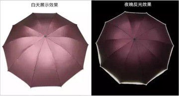 High visibility umbrella