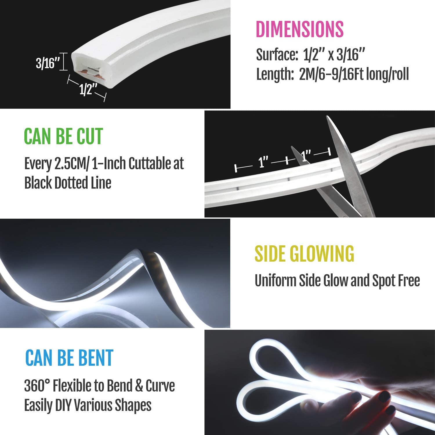 Low Energy Consumption LED Neon Strip