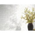 Living Room White Pattern Glass Mosaic Wall Tiles