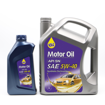 SAE 5W40 زيت المحرك الاصطناعي بالكامل للدراجات النارية والسيارات والشاحنات محركات