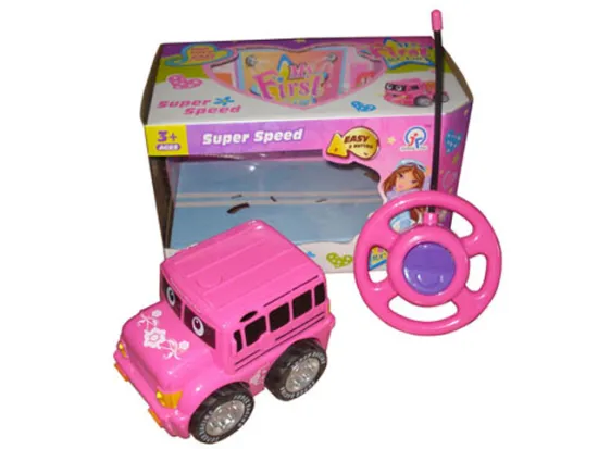 2 CHANNELS R/C BARBIE BUS W/LIGHT