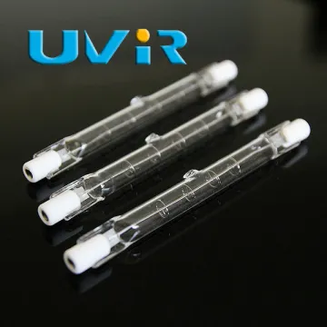 quartz tungsten shortwave r7s infrared halogen heating lamp