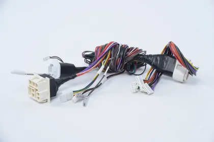 Refrigerator built-in wiring harness
