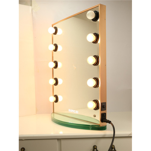 Fashionable 10 pcs Lights Led Light Makeup Mirror for Salons