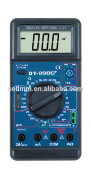Manual Measurement Capacitance DT-890C+ Digital Multimeter