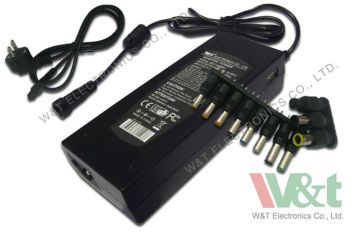 90w Cell Phone / Computer Universal Laptop Power Supply Adjust Voltage